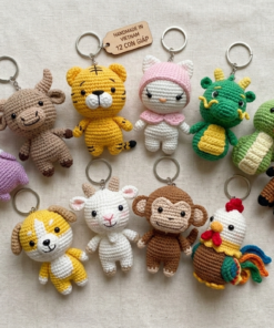 BST Móc Khóa "12 Con Giáp"