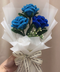Hoa kẽm nhung Handmade