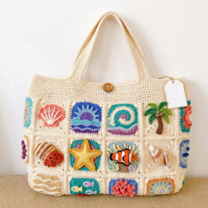 Túi Crochet ''Ocean Wonders''